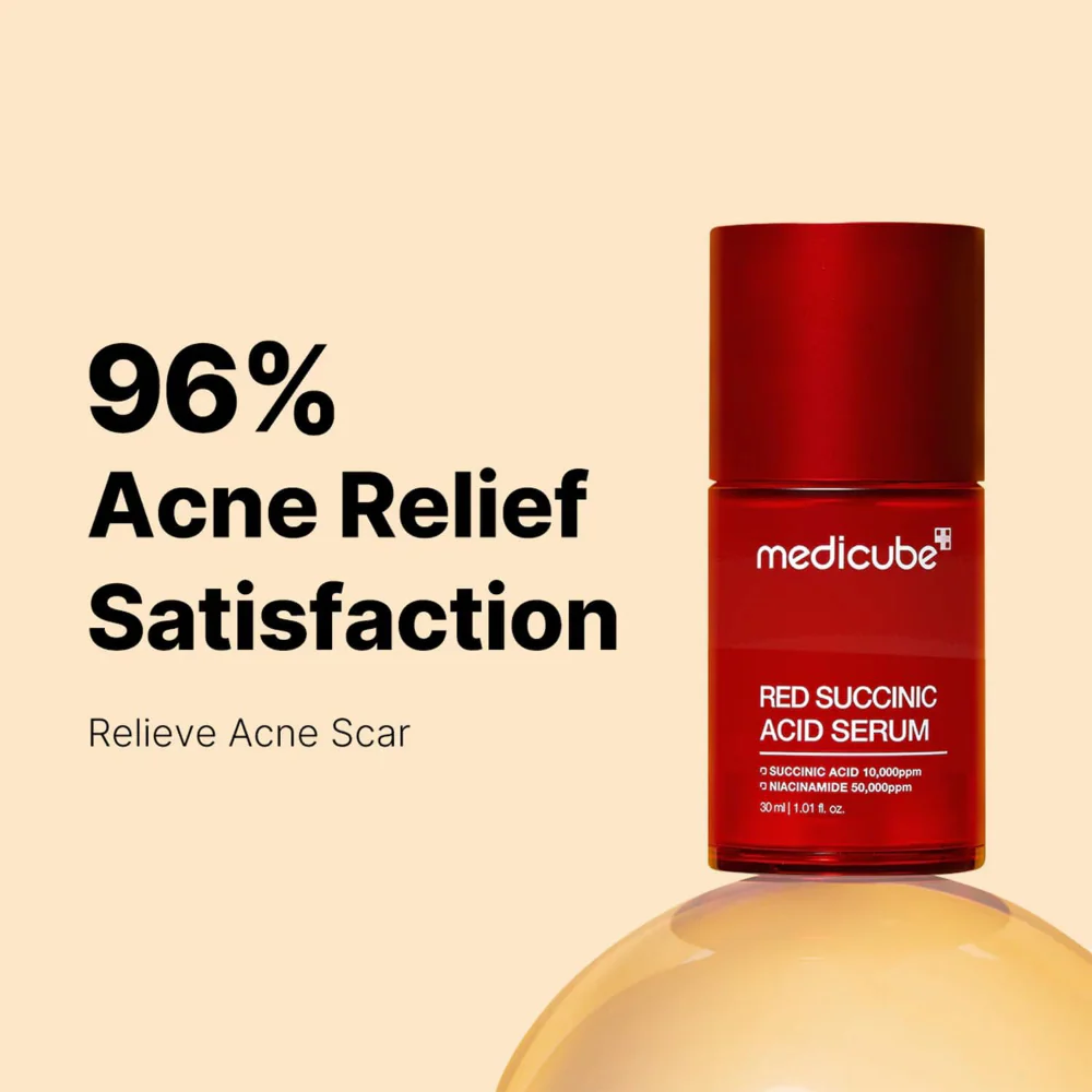 Medicube Red Succinic Clarifying Serum 30ml - Image 2
