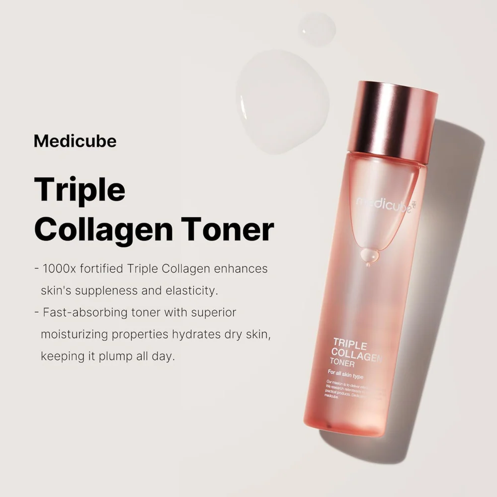 Medicube Triple Collagen Toner 4.0 140ml - Image 4