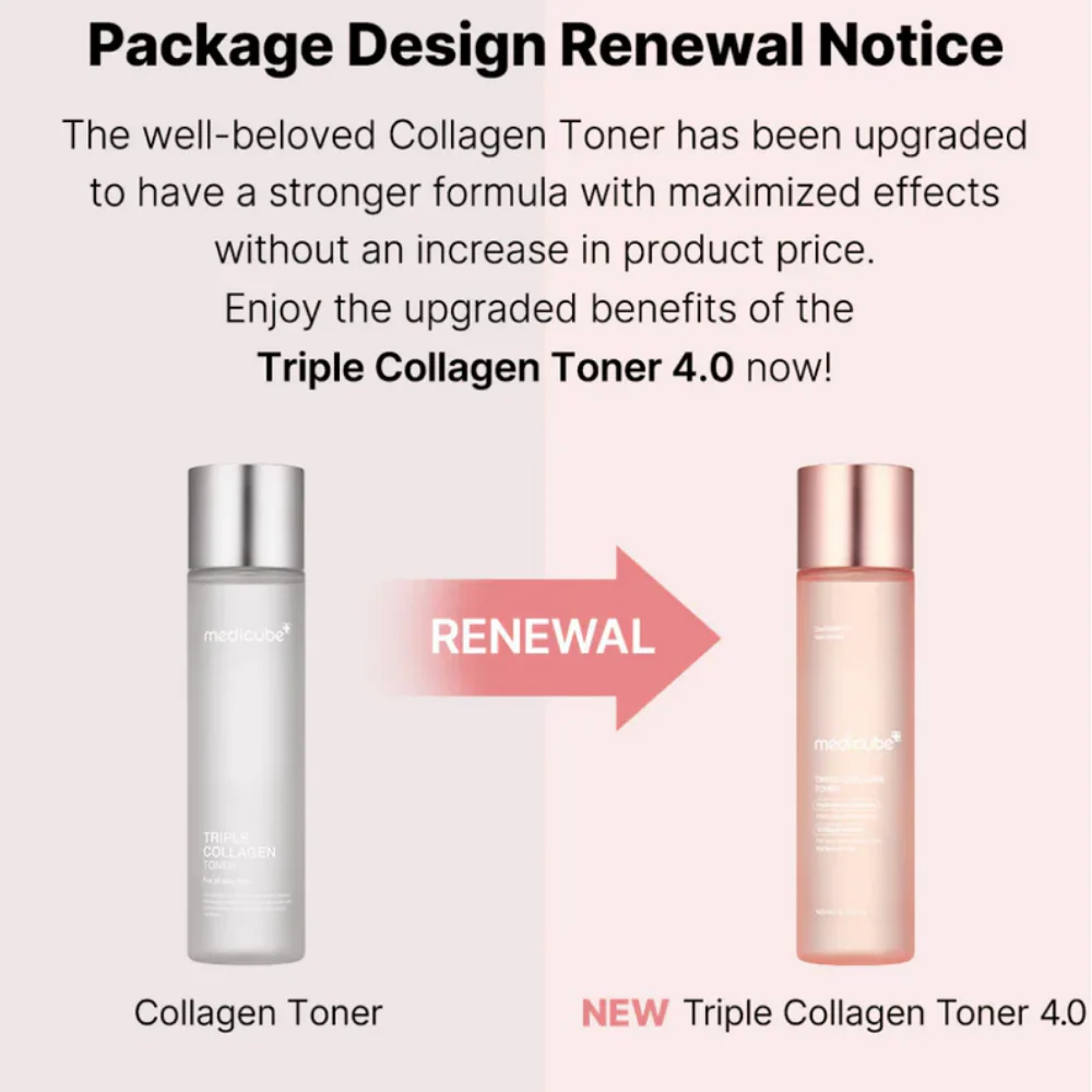 Medicube Triple Collagen Toner 4.0 140ml - Image 5