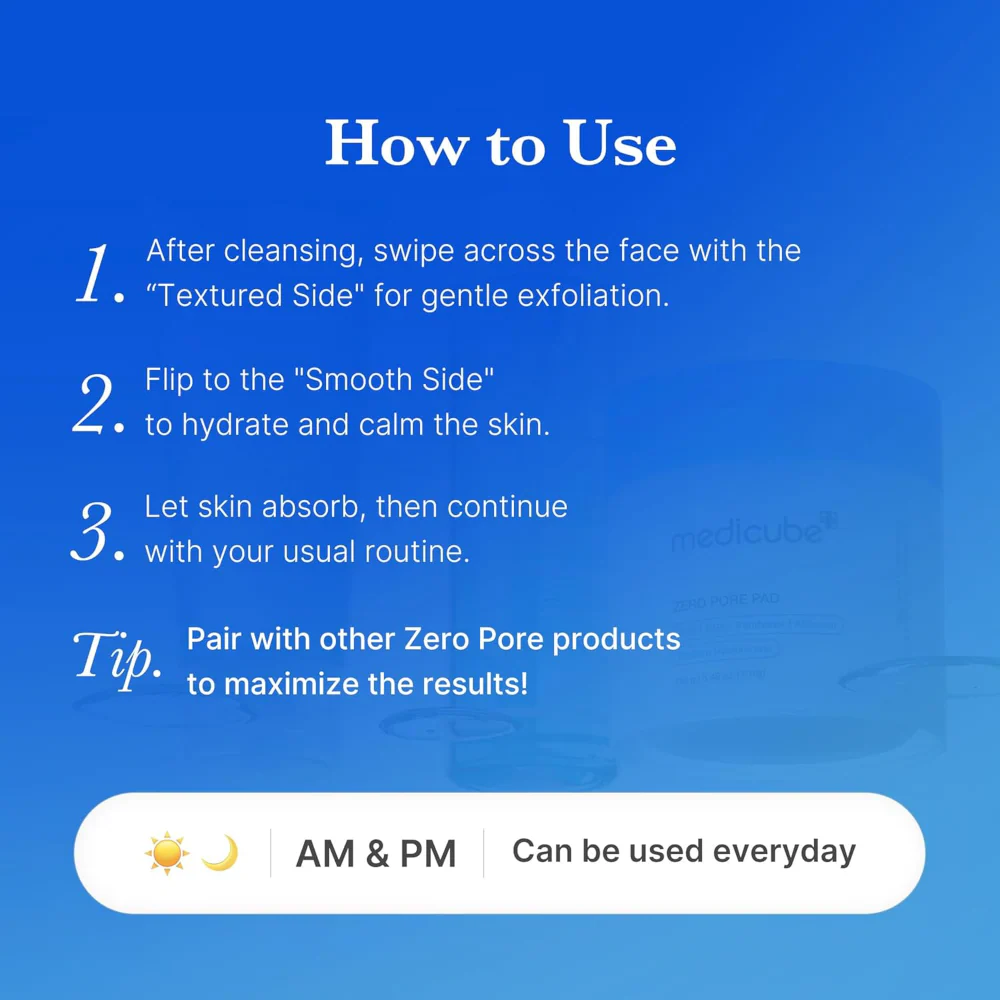 Medicube Zero Pore Pad 2.0 x70 - Image 6