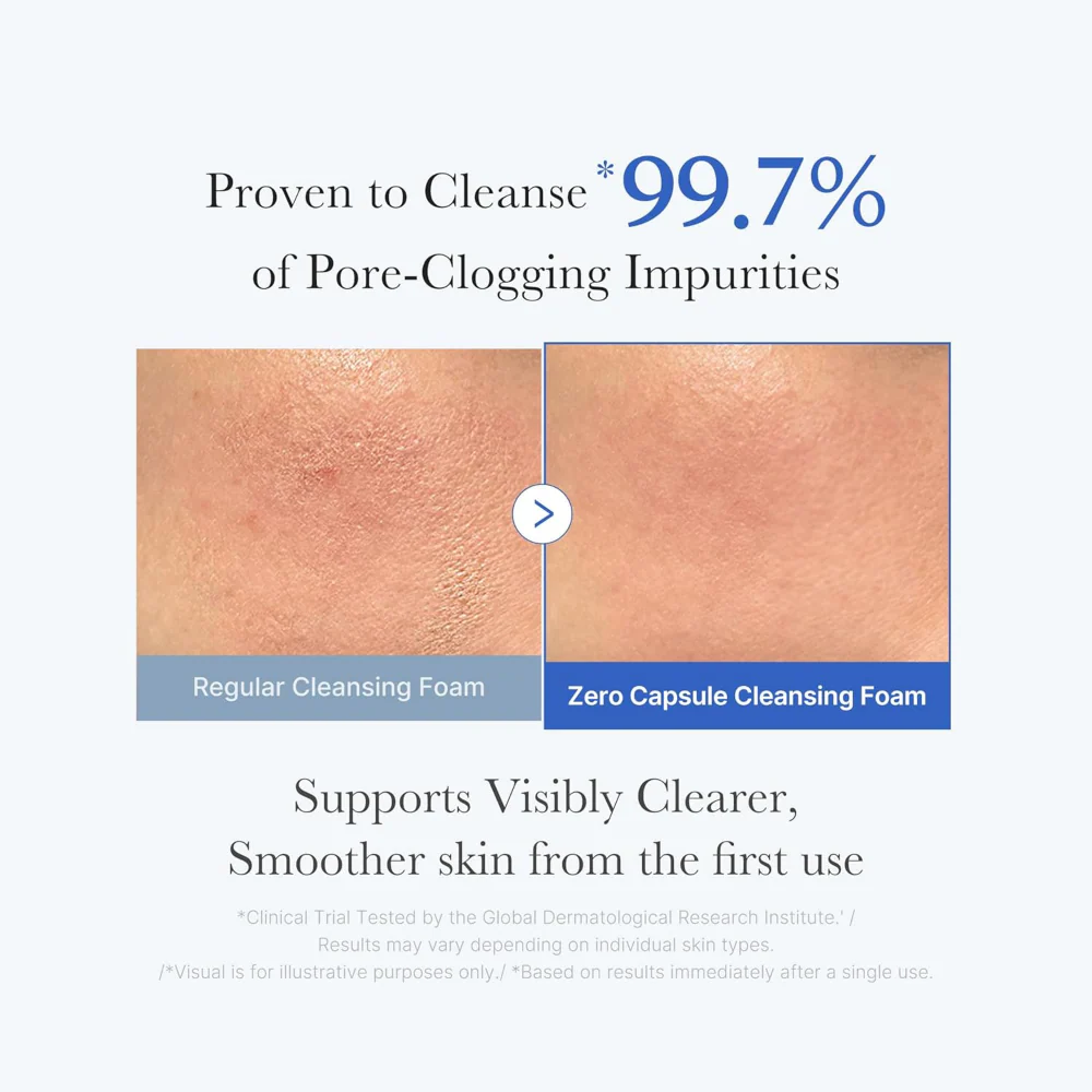 Medicube Zero Pore SA Clear Capsule Cleansing Foam 120g - Image 4