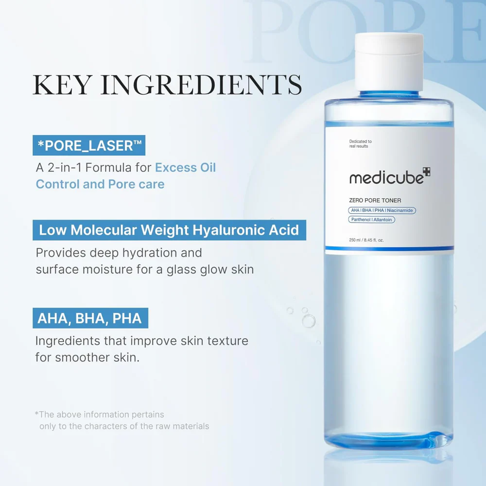 Medicube Zero Pore Toner 250ml - Image 2
