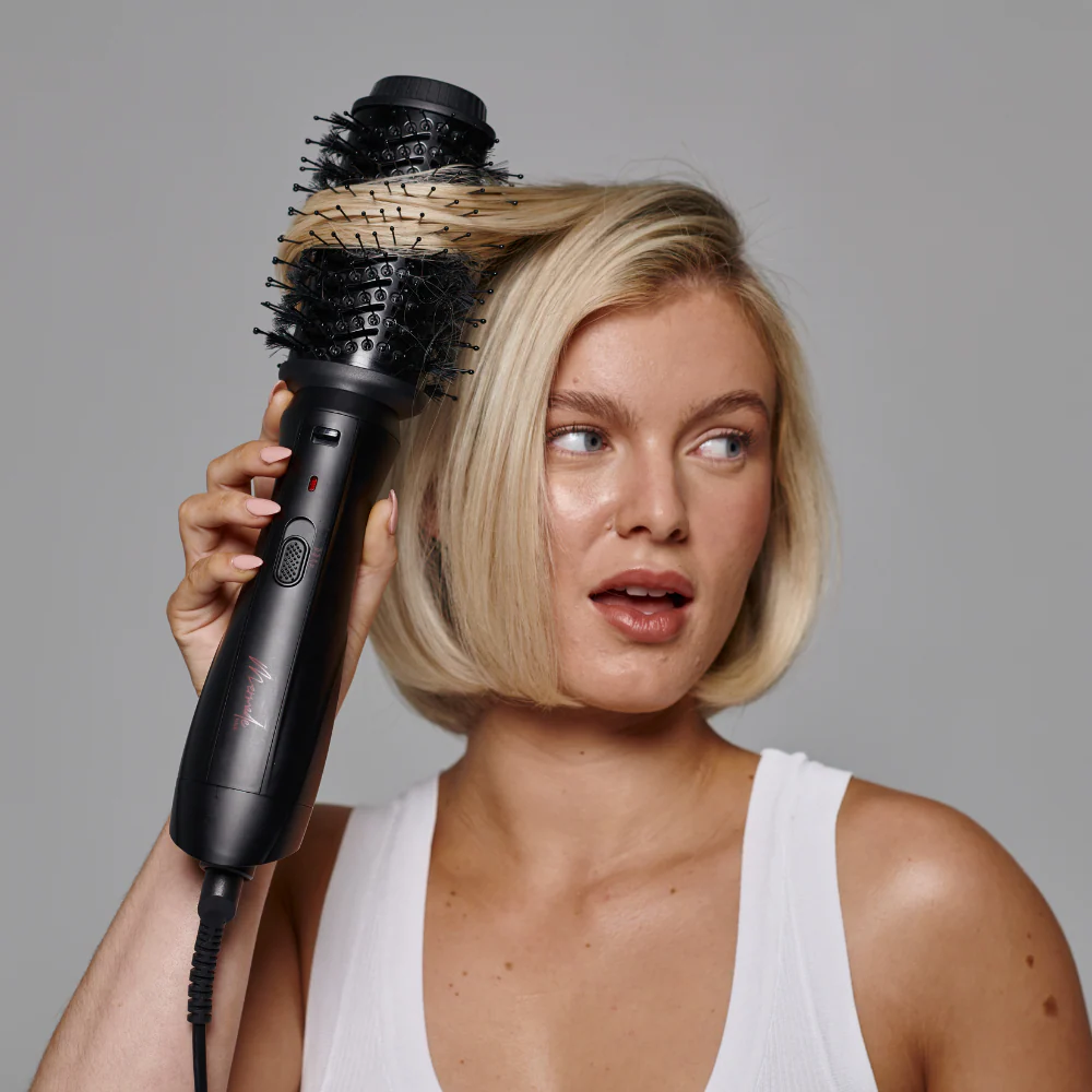 Mermade Hair Blow Dry Brush Black - Image 5