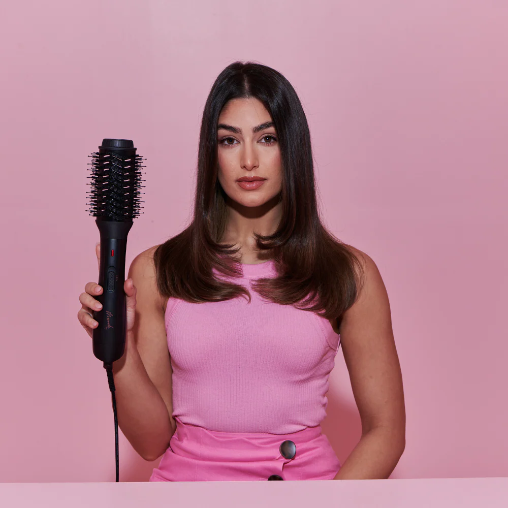 Mermade Hair Blow Dry Brush Black - Image 7