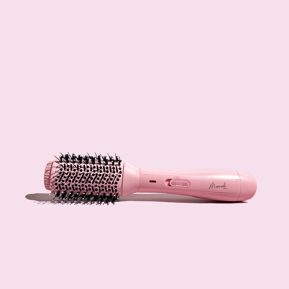 Mermade Hair Blow Dry Brush Pink - Image 2