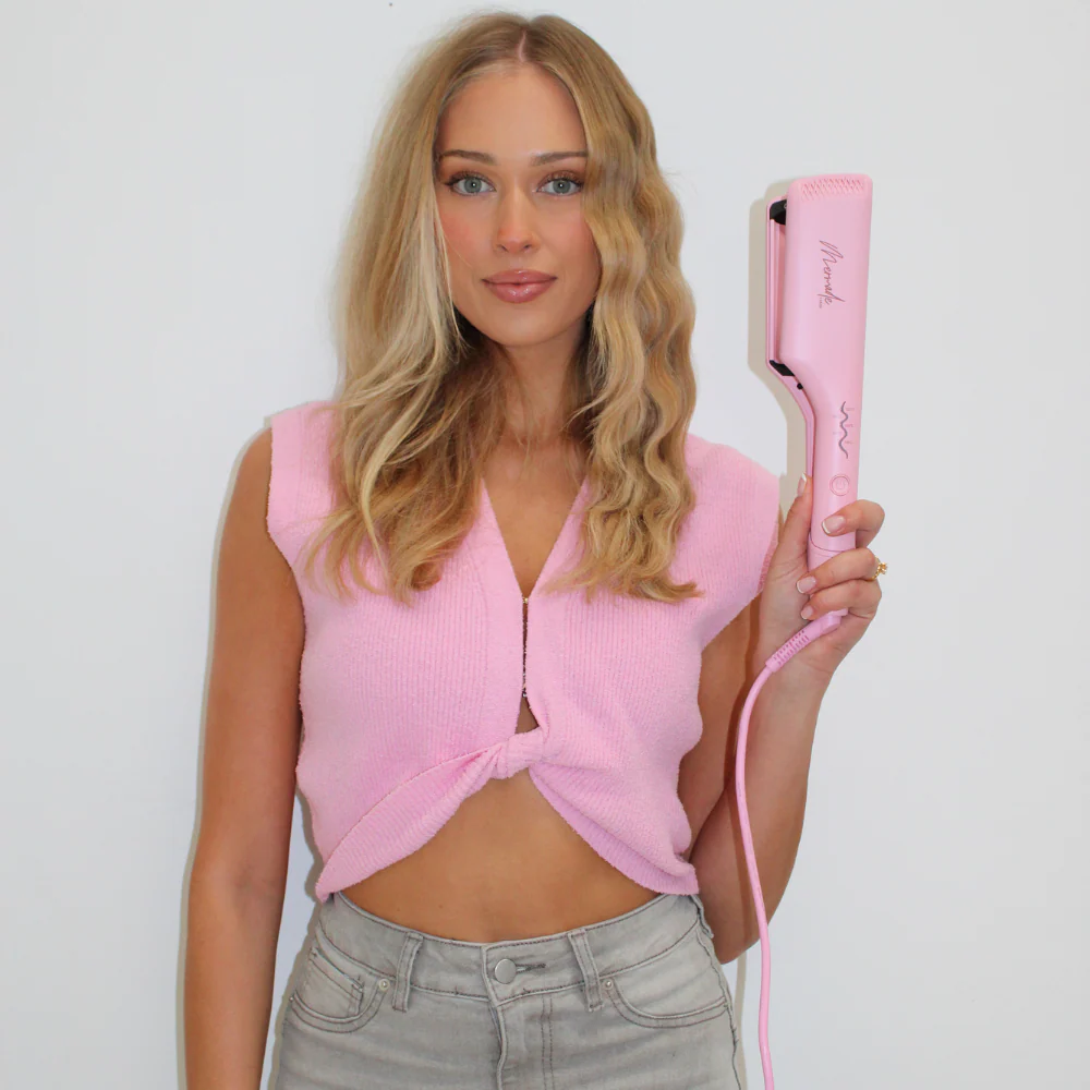 Mermade Hair Double Waver Pink - Image 3