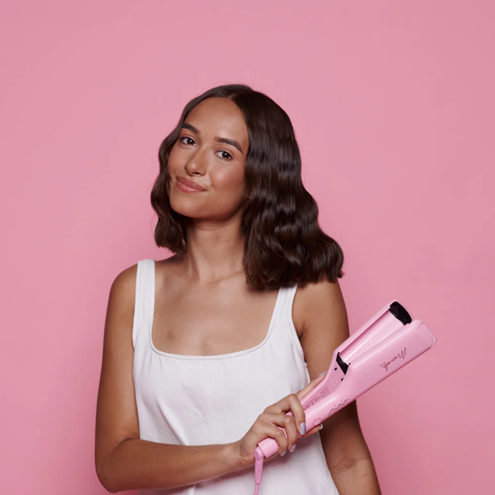 Mermade Hair Double Waver Pink - Image 4
