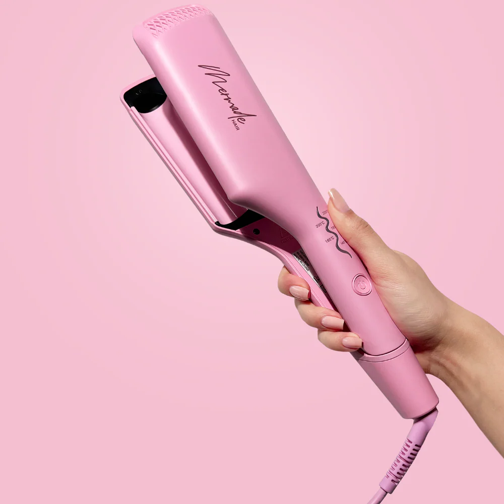 Mermade Hair Double Waver Pink - Image 7