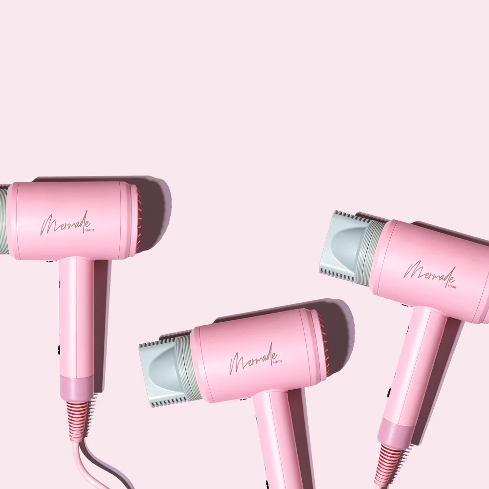Mermade Hair Hair Dryer Pink - Image 8