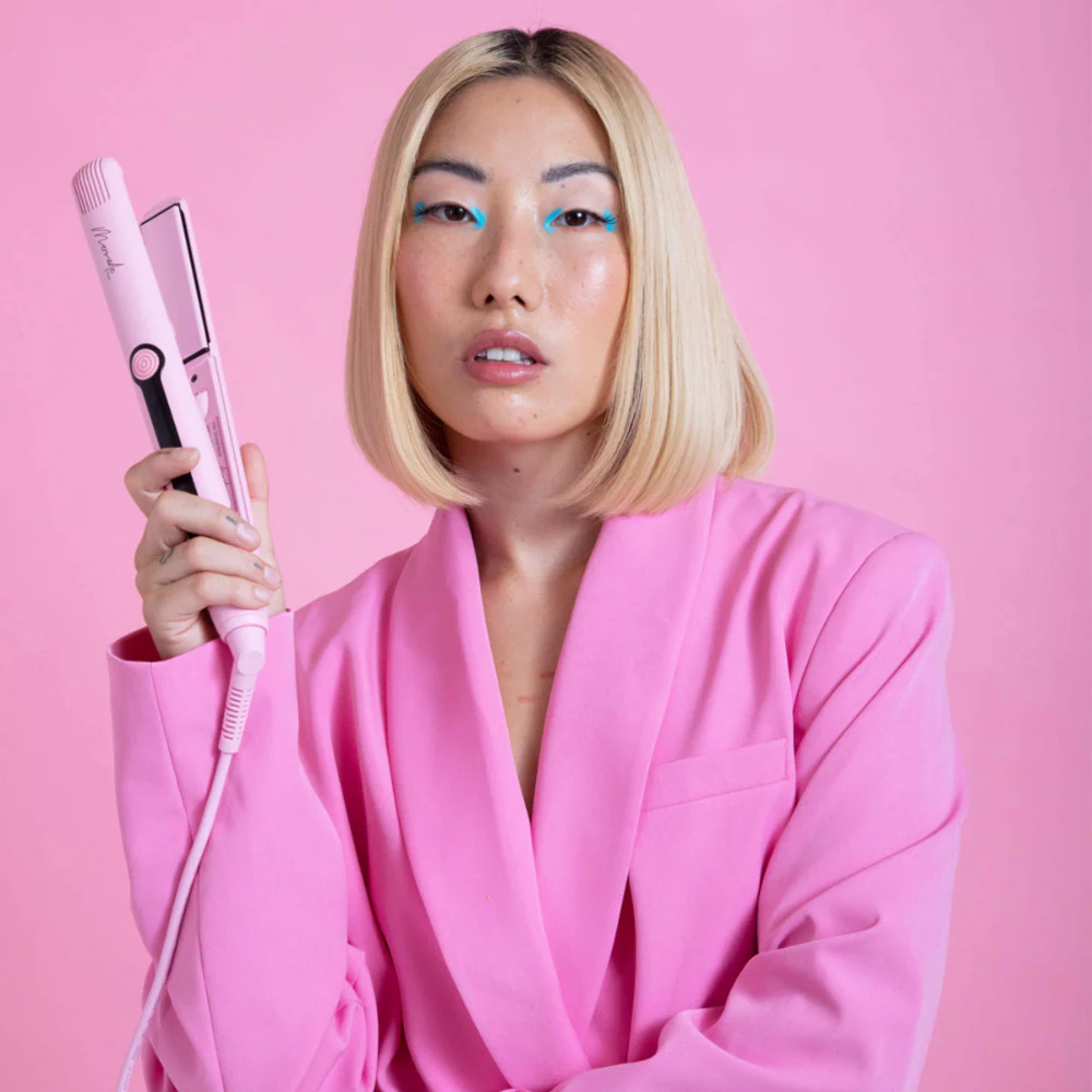 Mermade Hair Hair Straightener 28mm Pink - Image 6