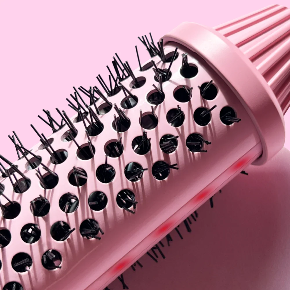 Mermade Hair Infrared Thermal Brush Pink - Image 4