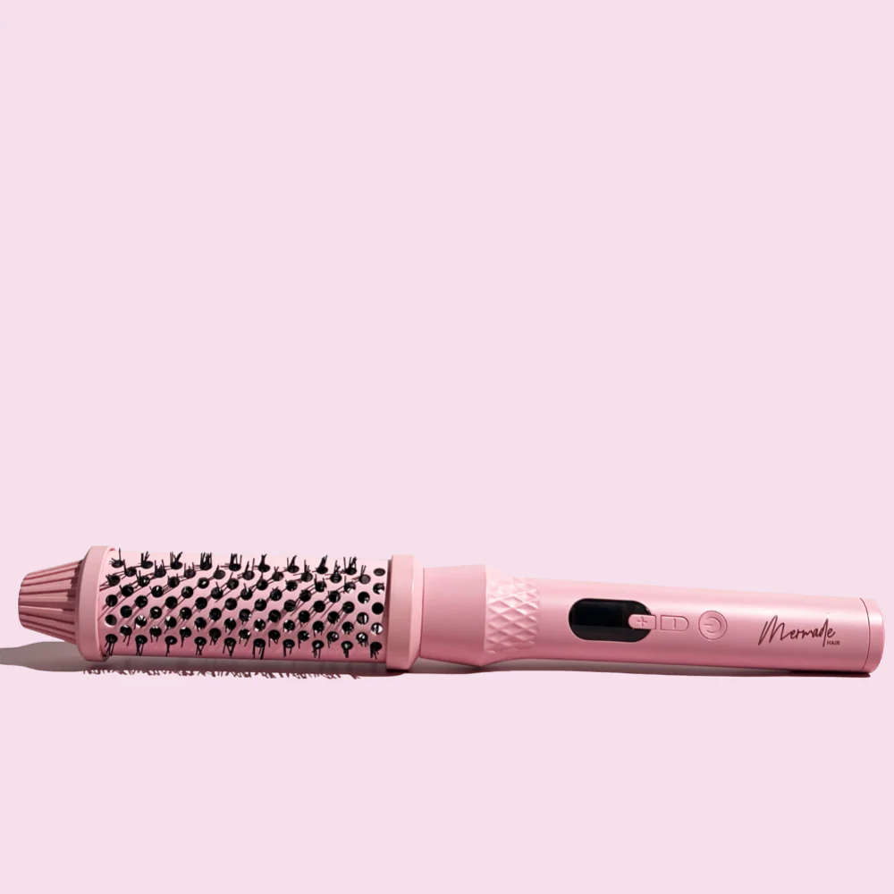 Mermade Hair Infrared Thermal Brush Pink - Image 6
