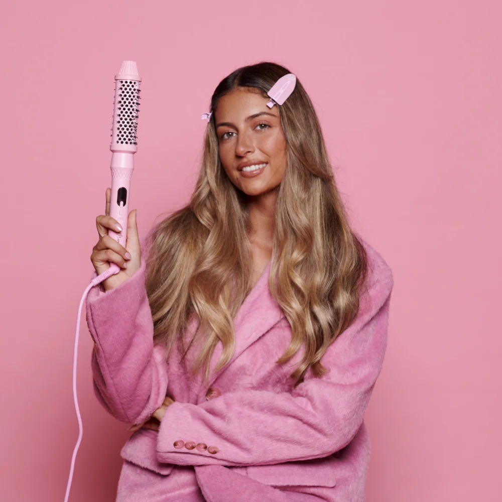 Mermade Hair Infrared Thermal Brush Pink - Image 7