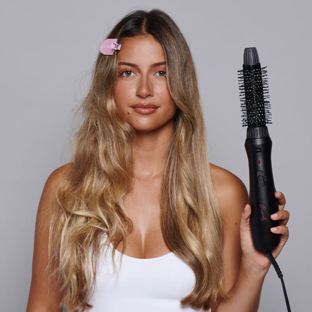 Mermade Hair Interchangeable Blow Dry Brush Black - Image 3