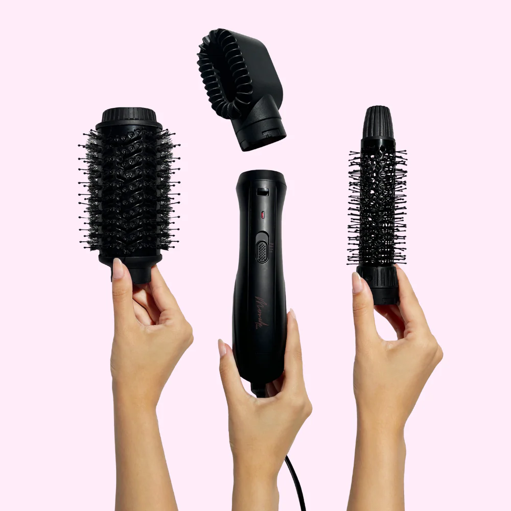 Mermade Hair Interchangeable Blow Dry Brush Black - Image 4