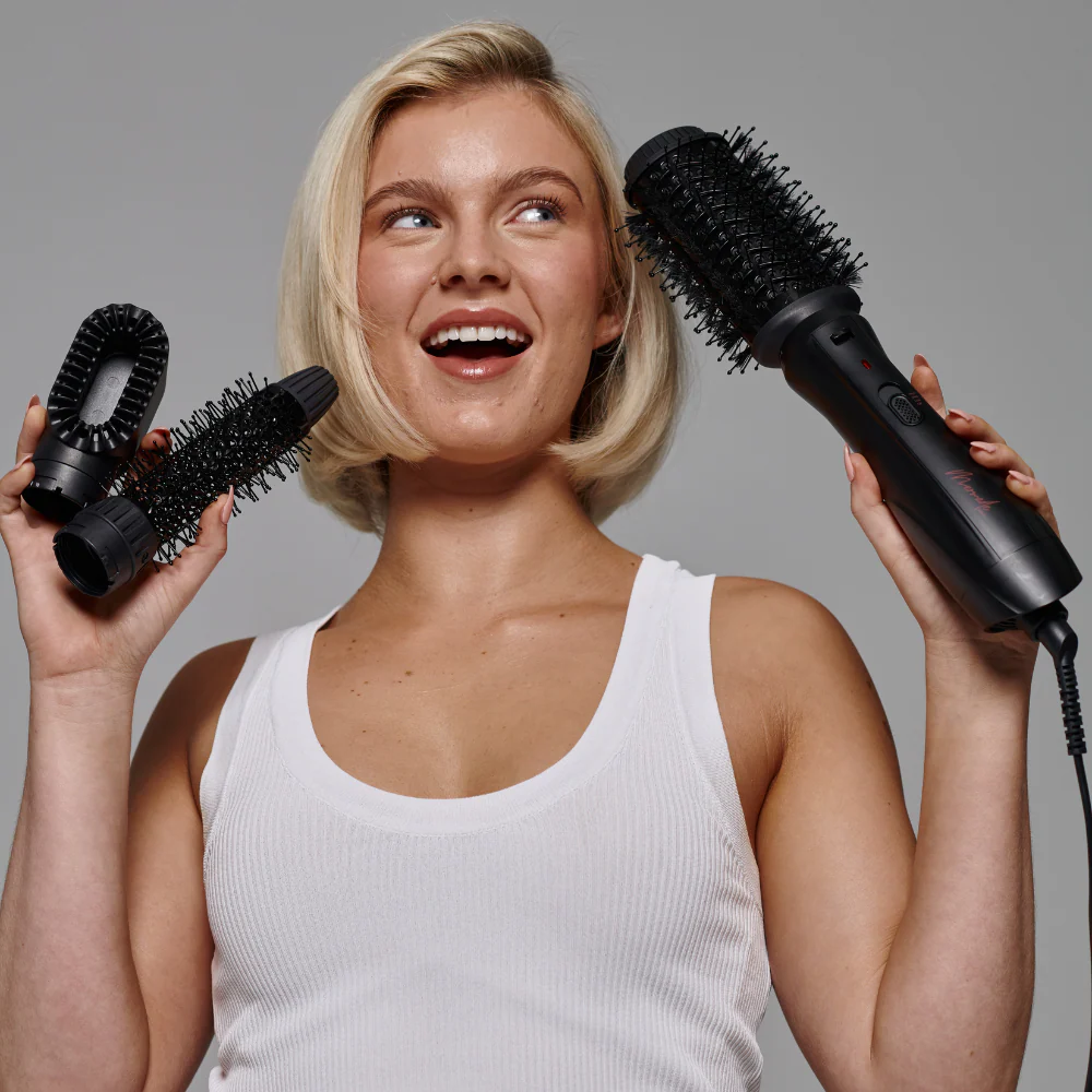 Mermade Hair Interchangeable Blow Dry Brush Black - Image 5