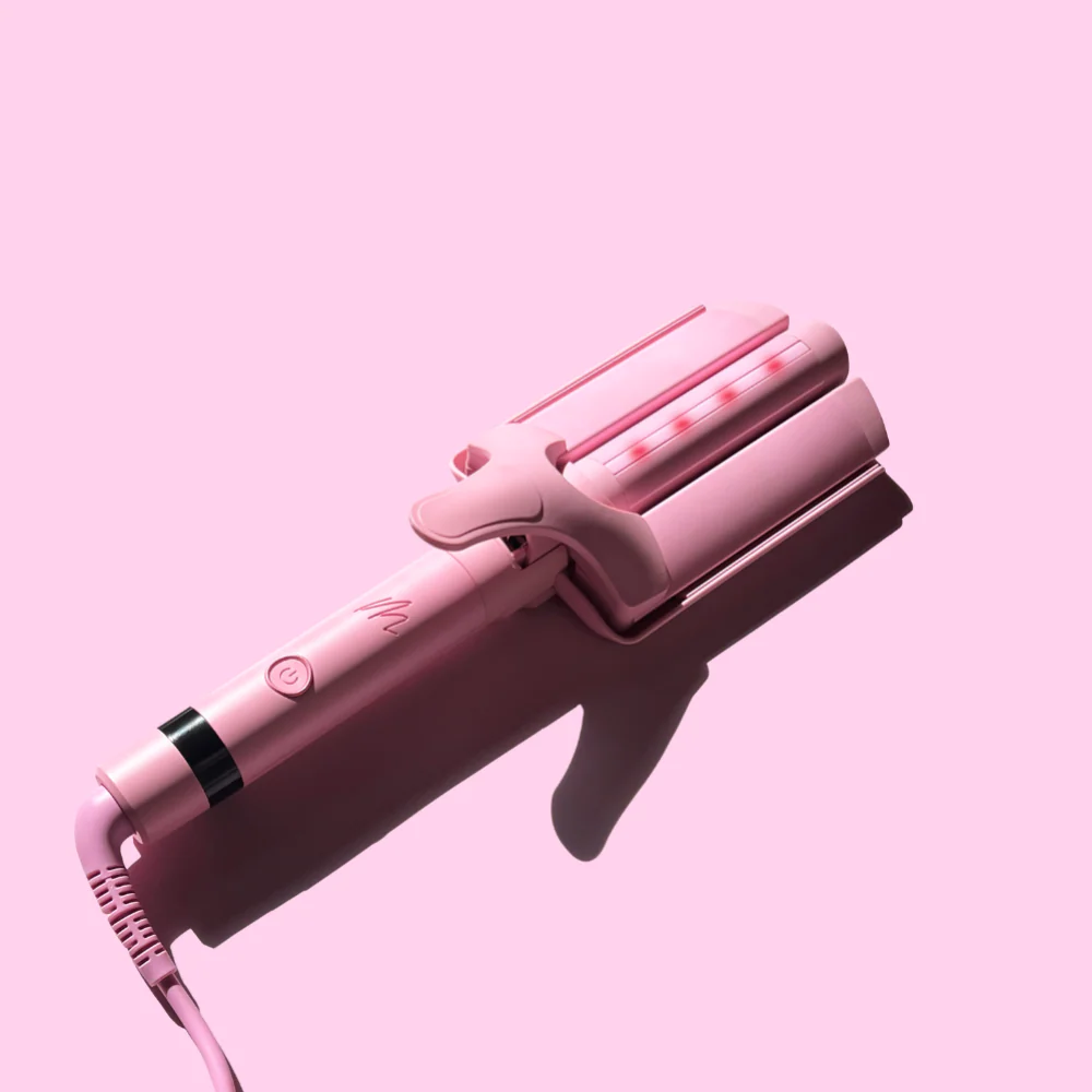 Mermade Hair M Infrared Hair Waver Pink - Image 4