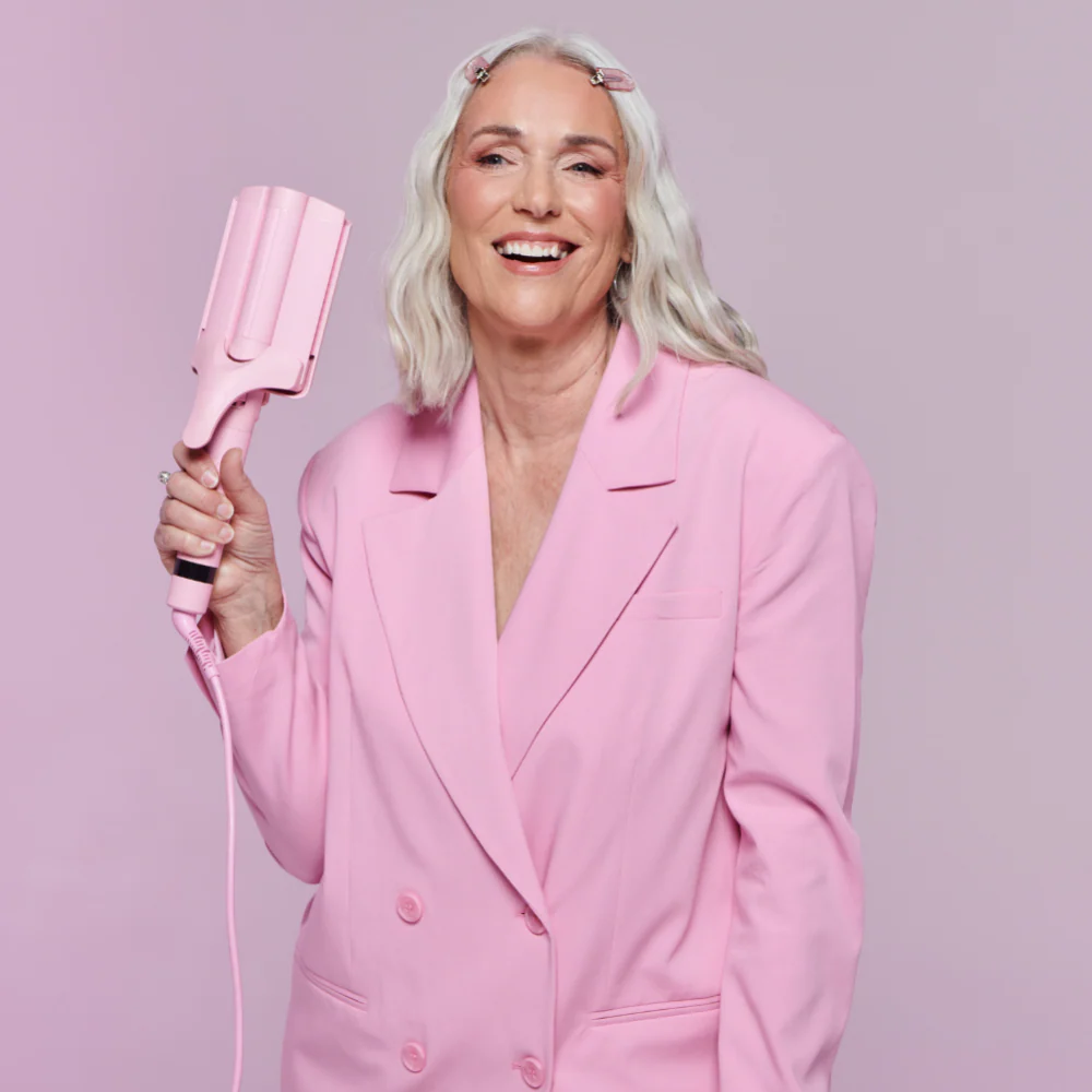 Mermade Hair M Infrared Hair Waver Pink - Image 5