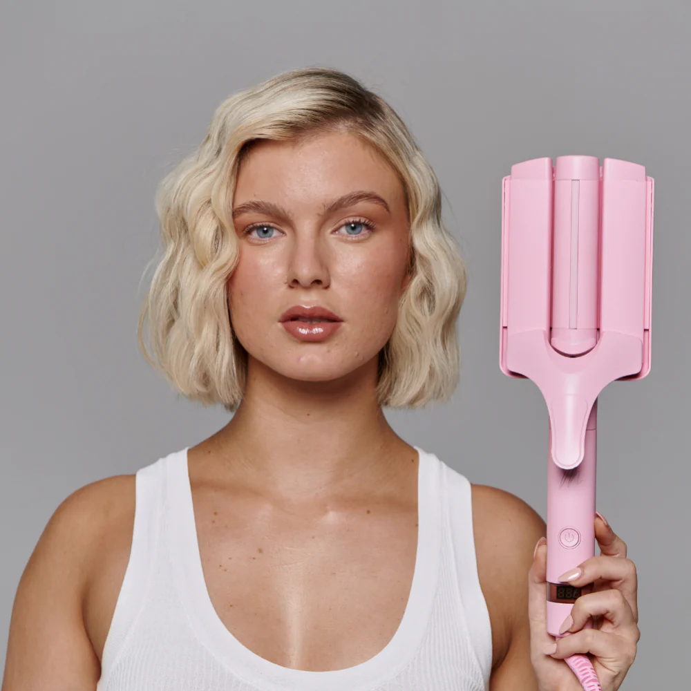 Mermade Hair M Infrared Hair Waver Pink - Image 9
