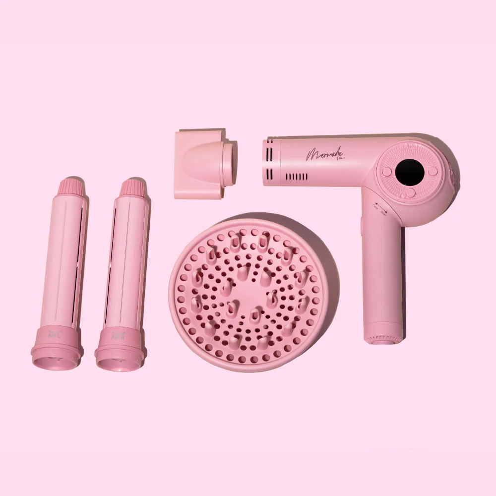 Mermade Hair M Ionic Hair Dryer Pink - Image 2