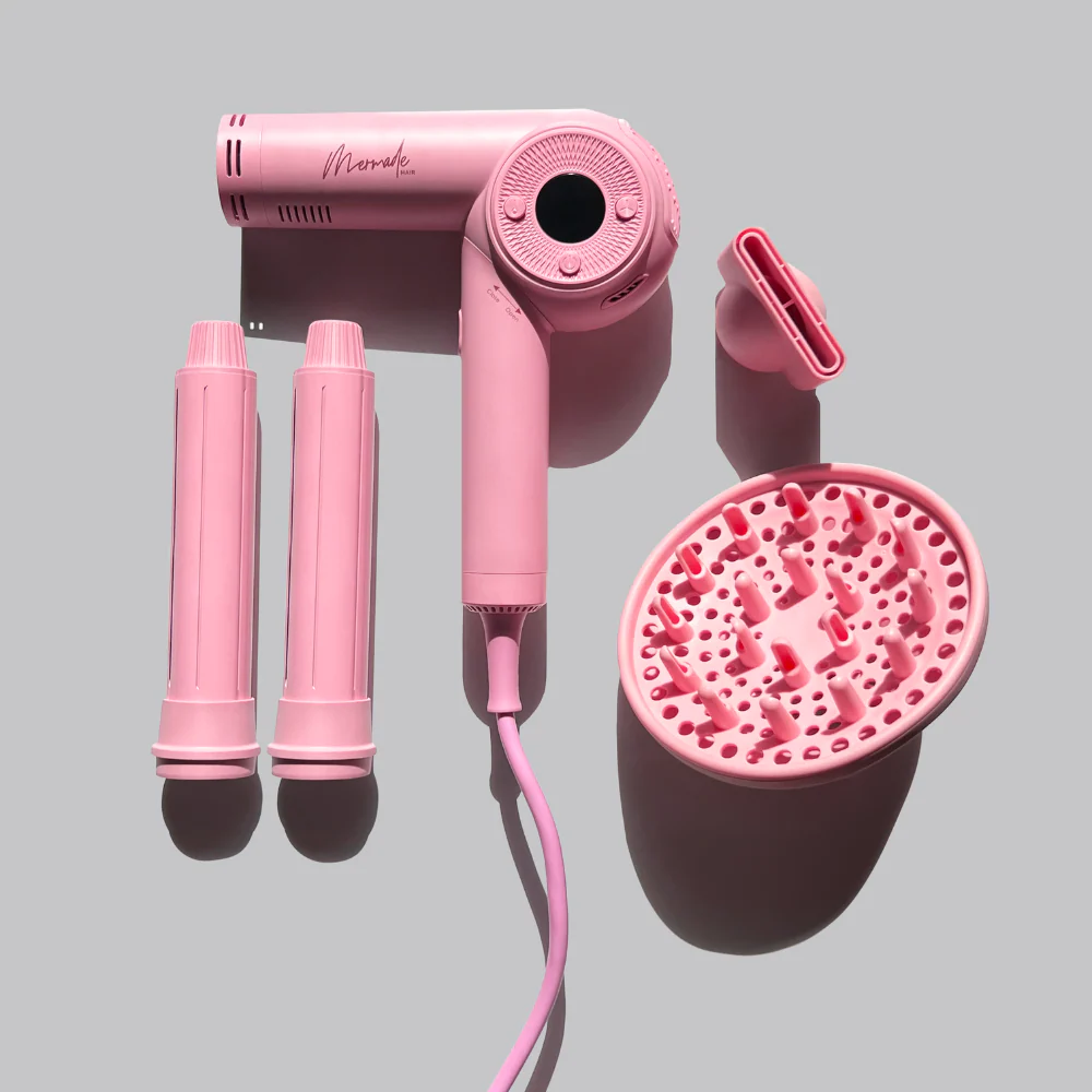 Mermade Hair M Ionic Hair Dryer Pink - Image 6