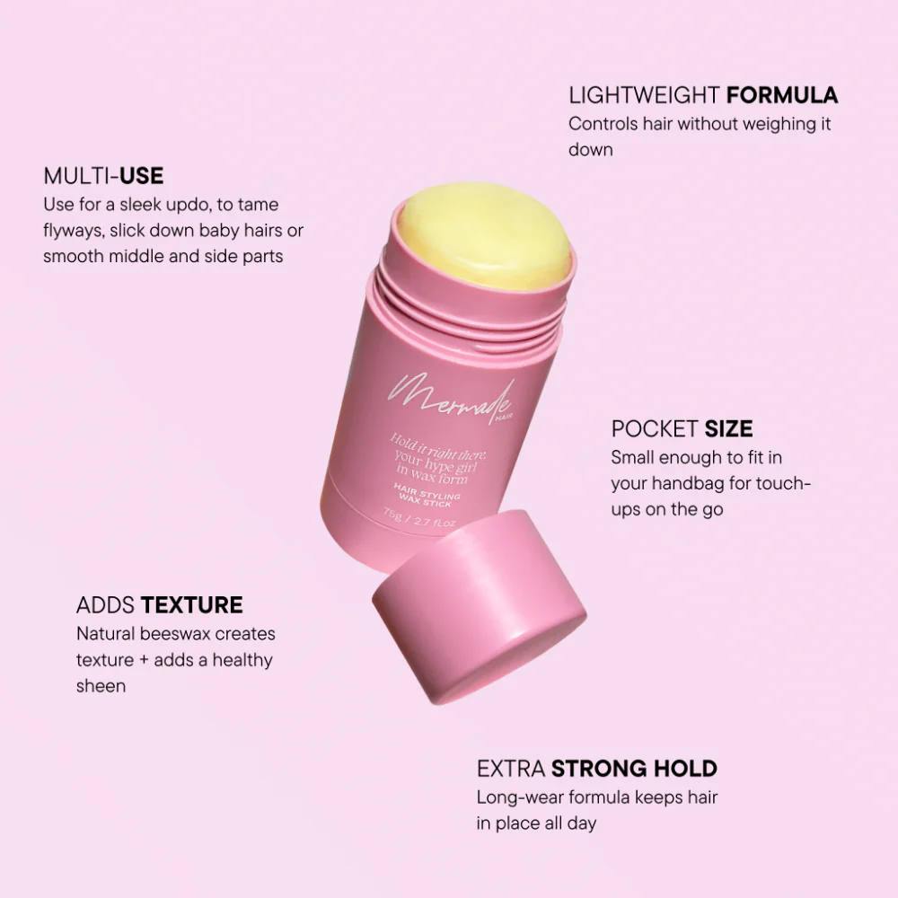 Mermade Hair Mini Hair Styling Wax Stick 15g - Image 2