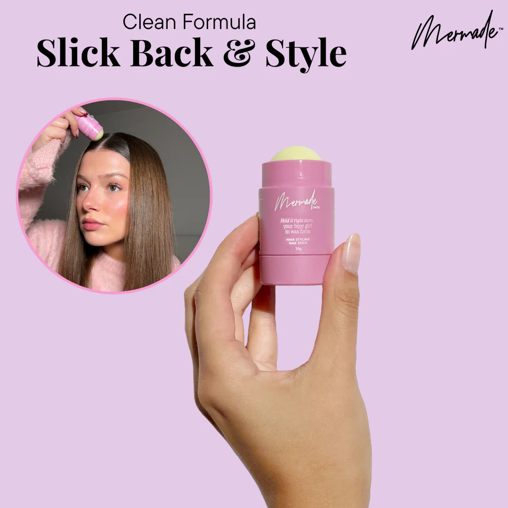 Mermade Hair Mini Hair Styling Wax Stick 15g - Image 5