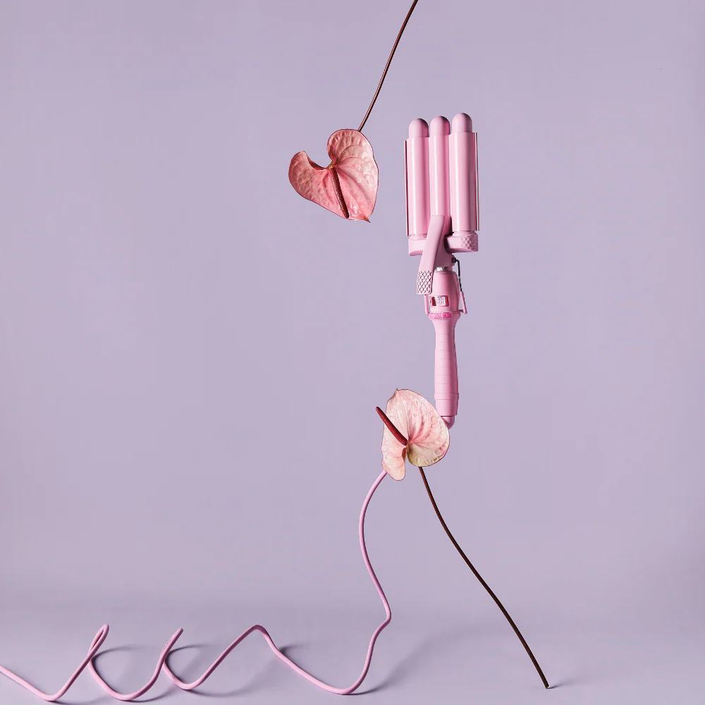 Mermade Hair Mini Pro Waver Pink 25mm - Image 5