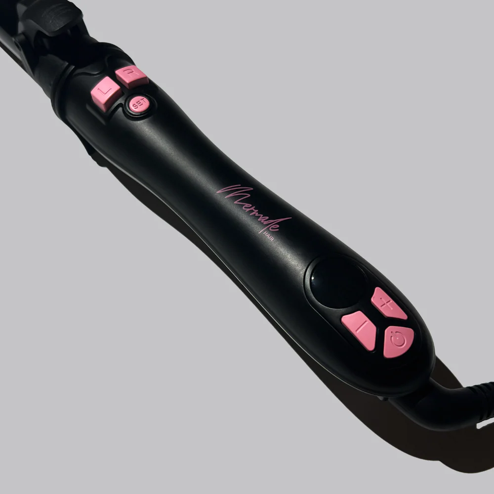 Mermade Hair Spin Curling Iron Black - Image 3