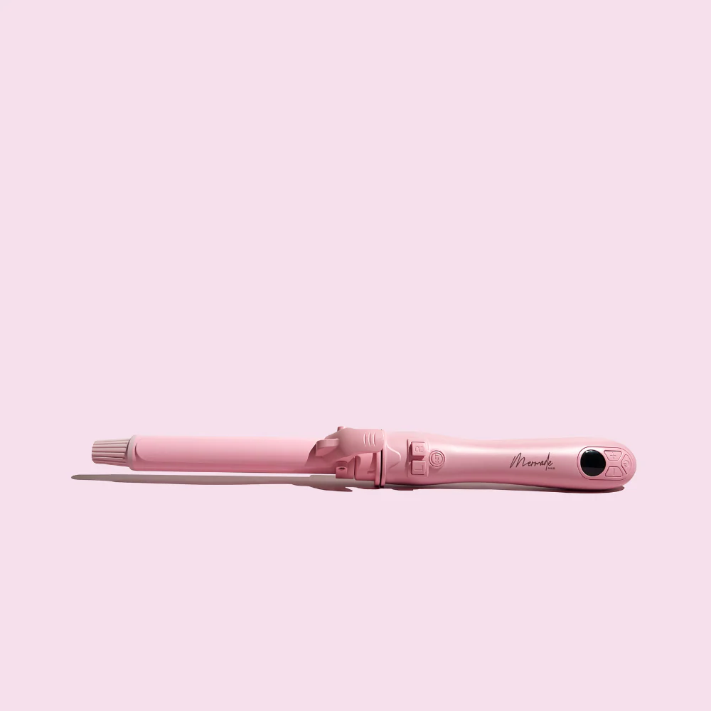 Mermade Hair Spin Curling Iron Pink - Image 2