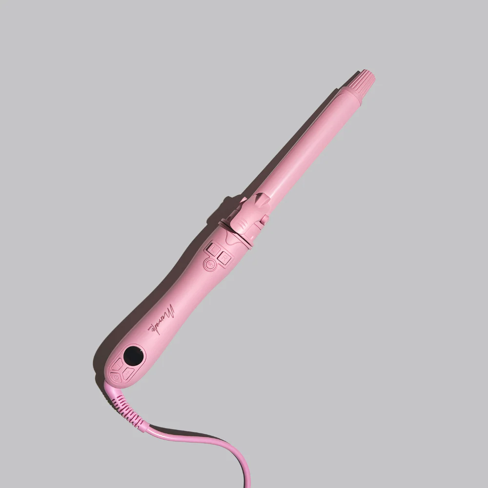Mermade Hair Spin Curling Iron Pink - Image 4