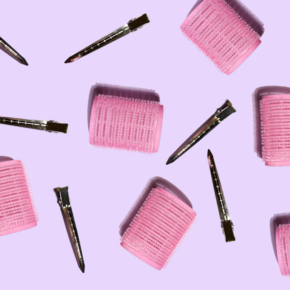 Mermade Hair Velcro Roller & Clips Kit - Image 3