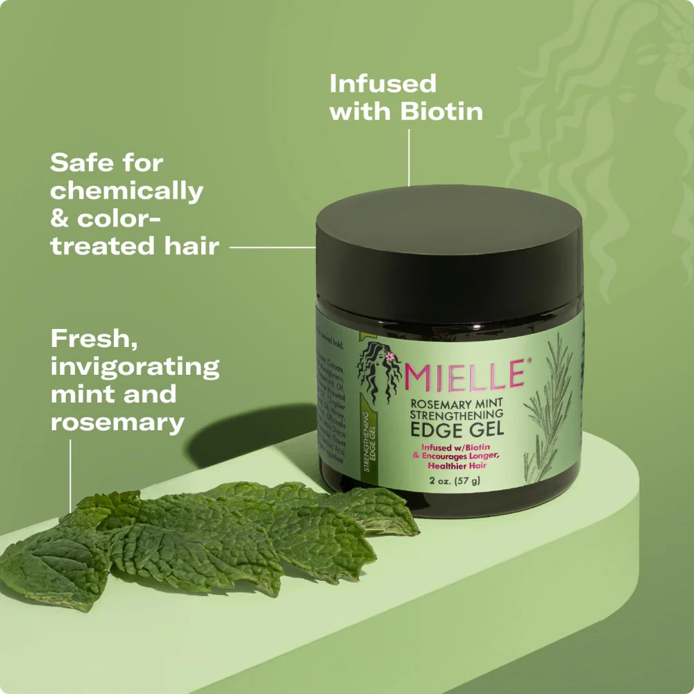 Mielle Rosemary Mint Blend Strengthening Edge Gel 57g - Image 6