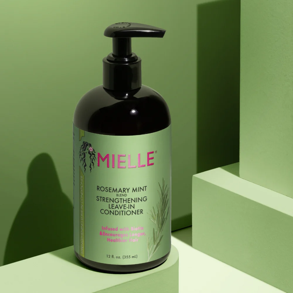 Mielle Rosemary Mint Blend Strengthening Leave-In Conditioner 355ml - Image 2