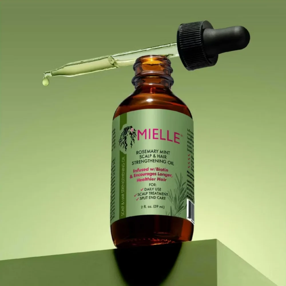 Mielle Rosemary Mint Scalp & Hair Strengthening Oil 59ml - Image 2