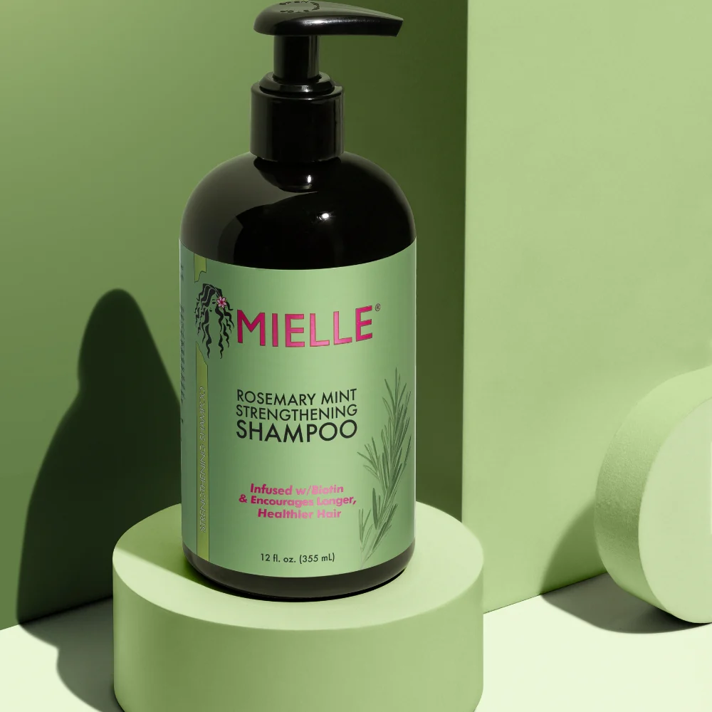Mielle Rosemary Mint Strengthening Shampoo 355ml - Image 2