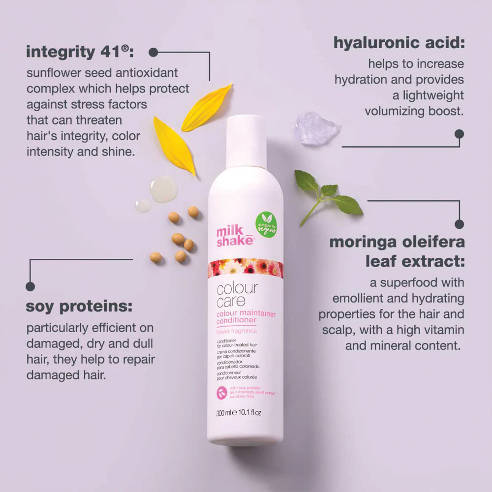 milk_shake Colour Care Colour Maintainer Conditioner Flower Fragrance 300ml - Image 5