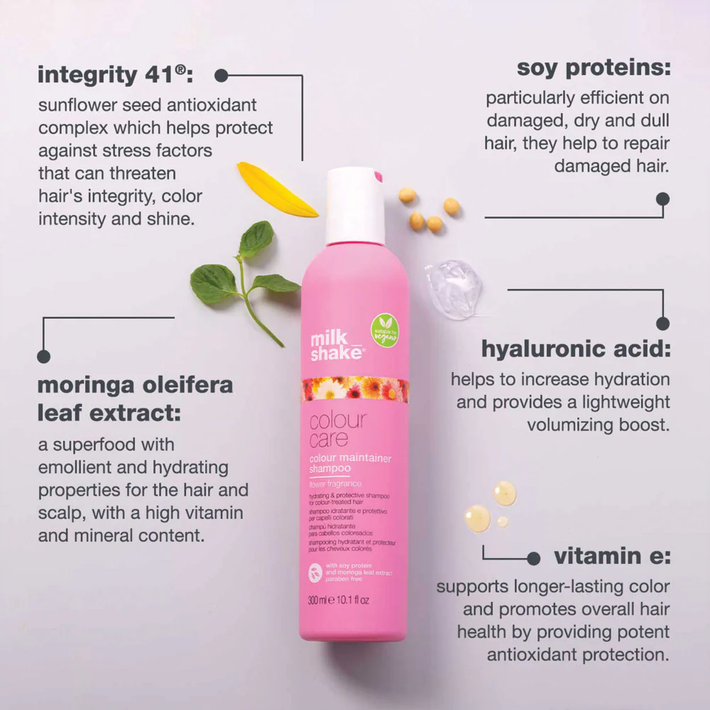 milk_shake Colour Care Colour Maintainer Shampoo Flower Fragrance 300ml - Image 5