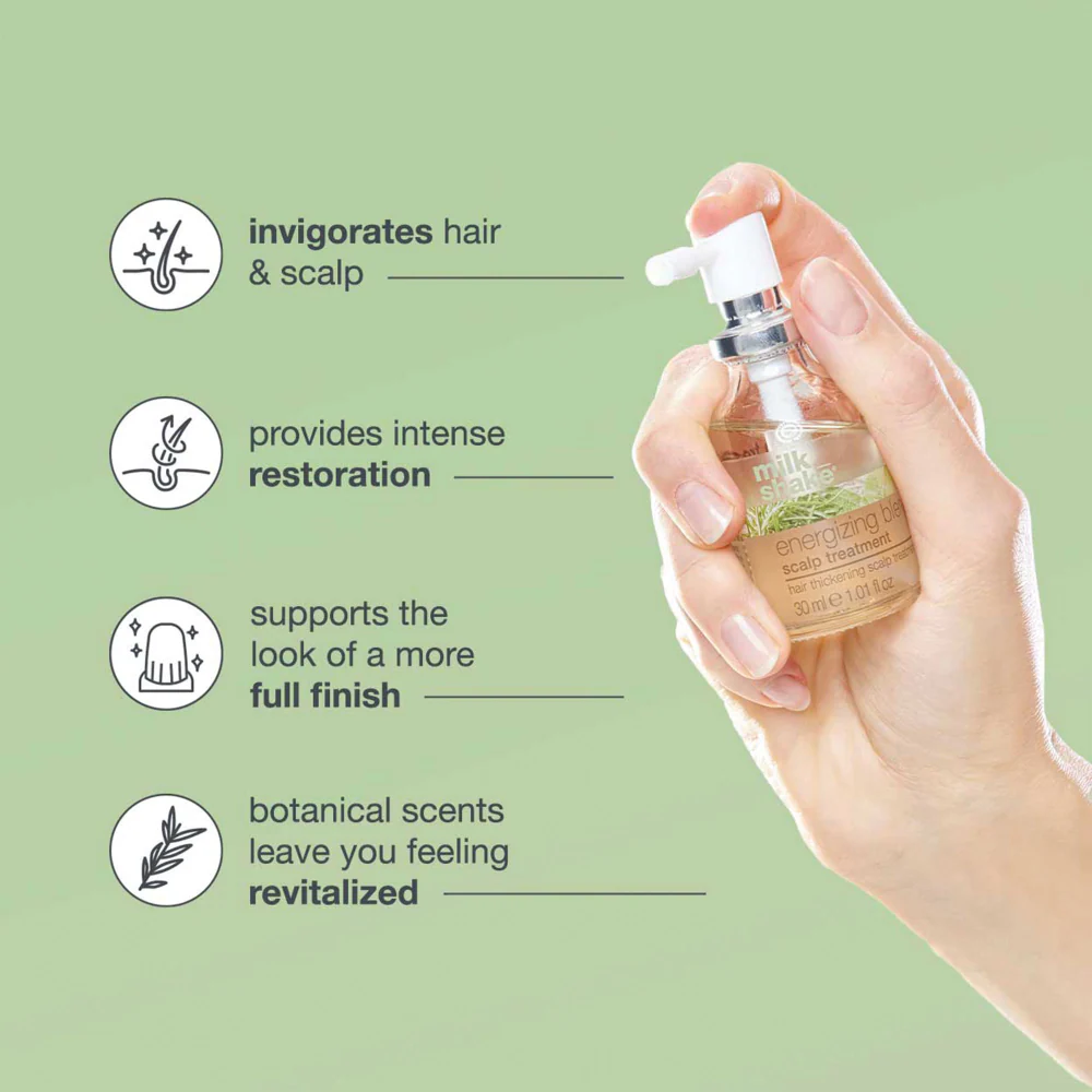 milk_shake Energising Blend Hair Thickener Scalp Treatment 30ml - Image 2