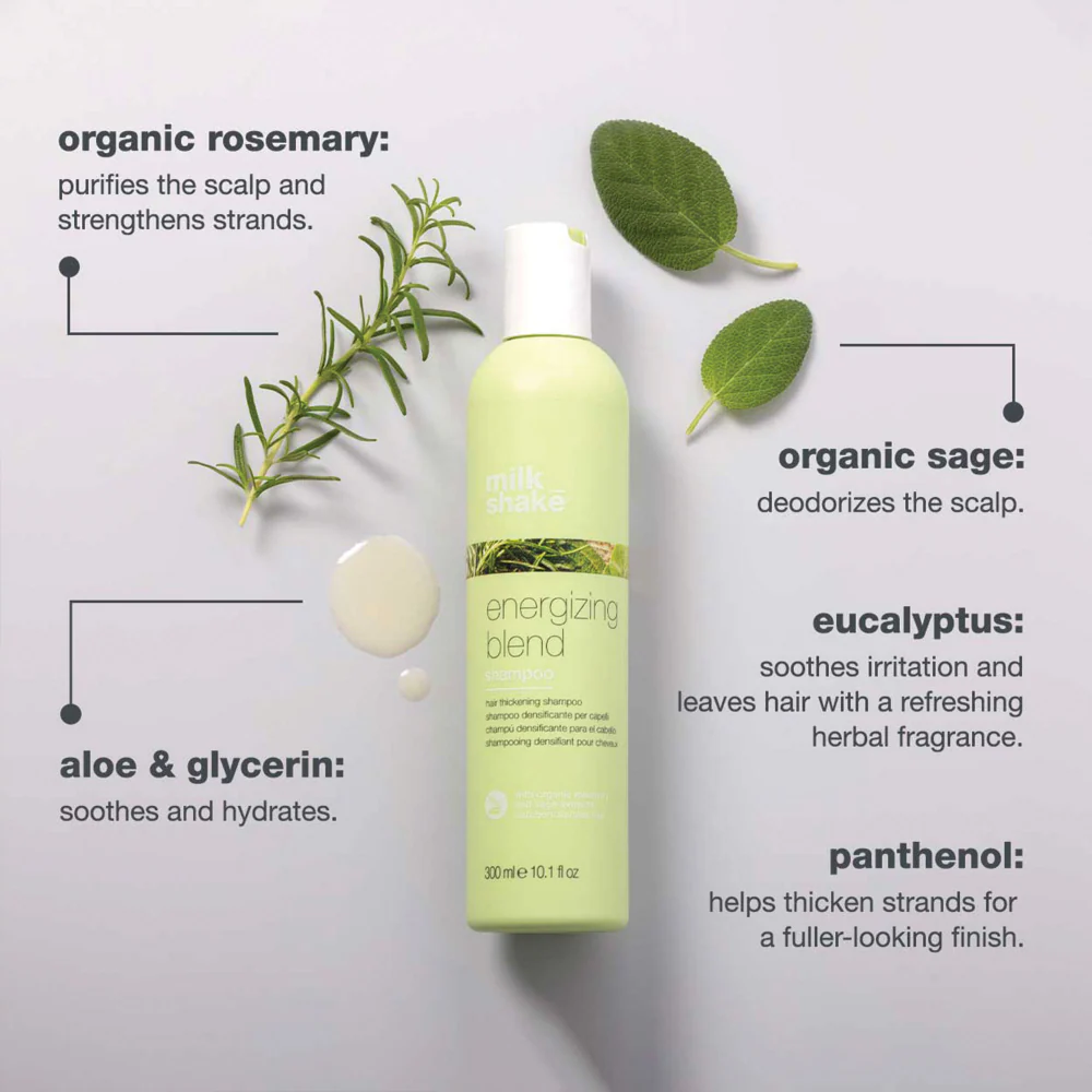 milk_shake Energising Blend Hair Thickener Shampoo 300ml - Image 5