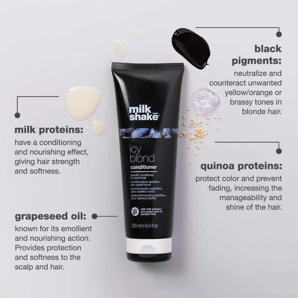 milk_shake Icy Blond Specific Conditioner 250ml - Image 6