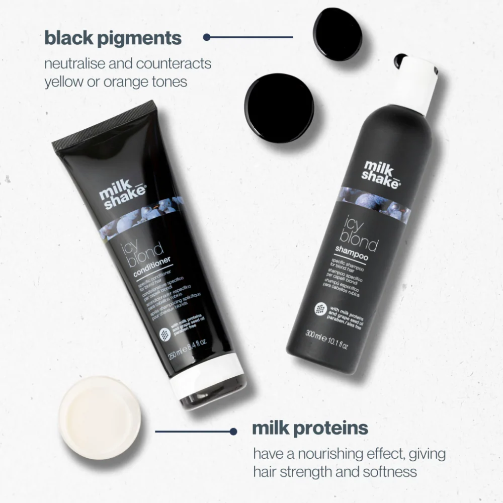 milk_shake Icy Blond Specific Shampoo 300ml & Conditioner 250ml Twin - Image 2
