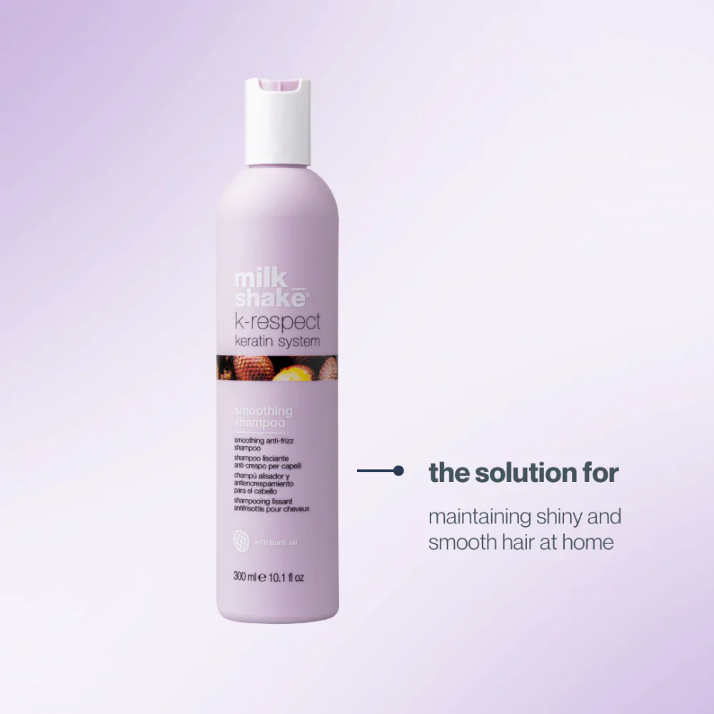 milk_shake K-Respect Keratin System Smoothing Shampoo 300ml & Conditioner 250ml Twin - Image 3