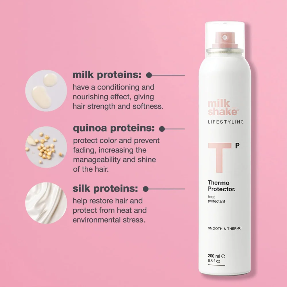 milk_shake Lifestyling Thermo Protector Heat Protection Spray 200ml - Image 4