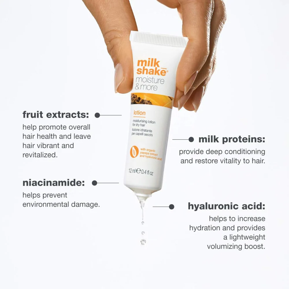 milk_shake Moisture & More Hydrating Lotion 6 x 12ml - Image 6
