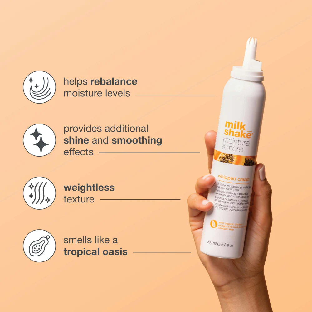 milk_shake Moisture & More Whipped Cream Leave-In Foam 200ml - Image 2