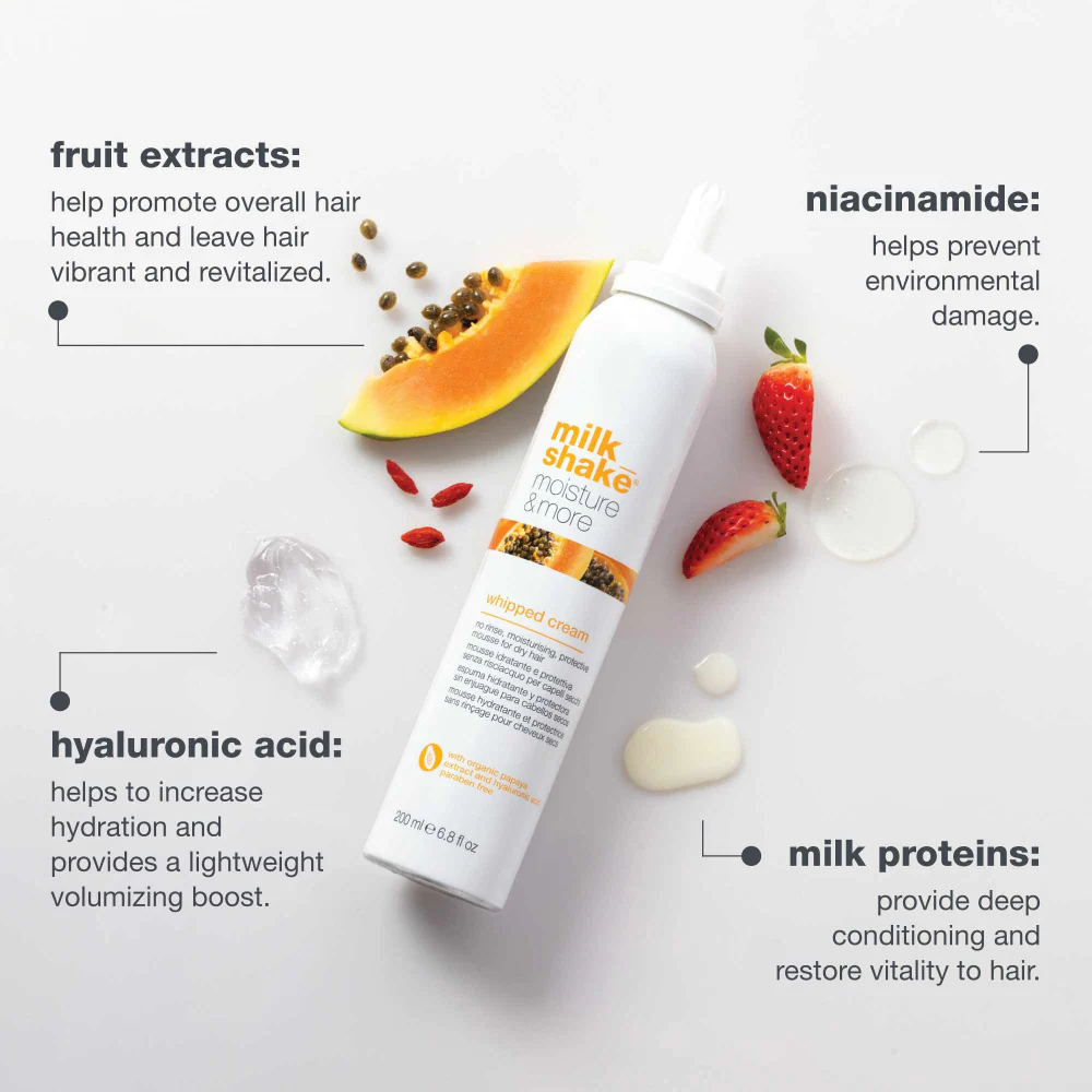 milk_shake Moisture & More Whipped Cream Leave-In Foam 200ml - Image 5