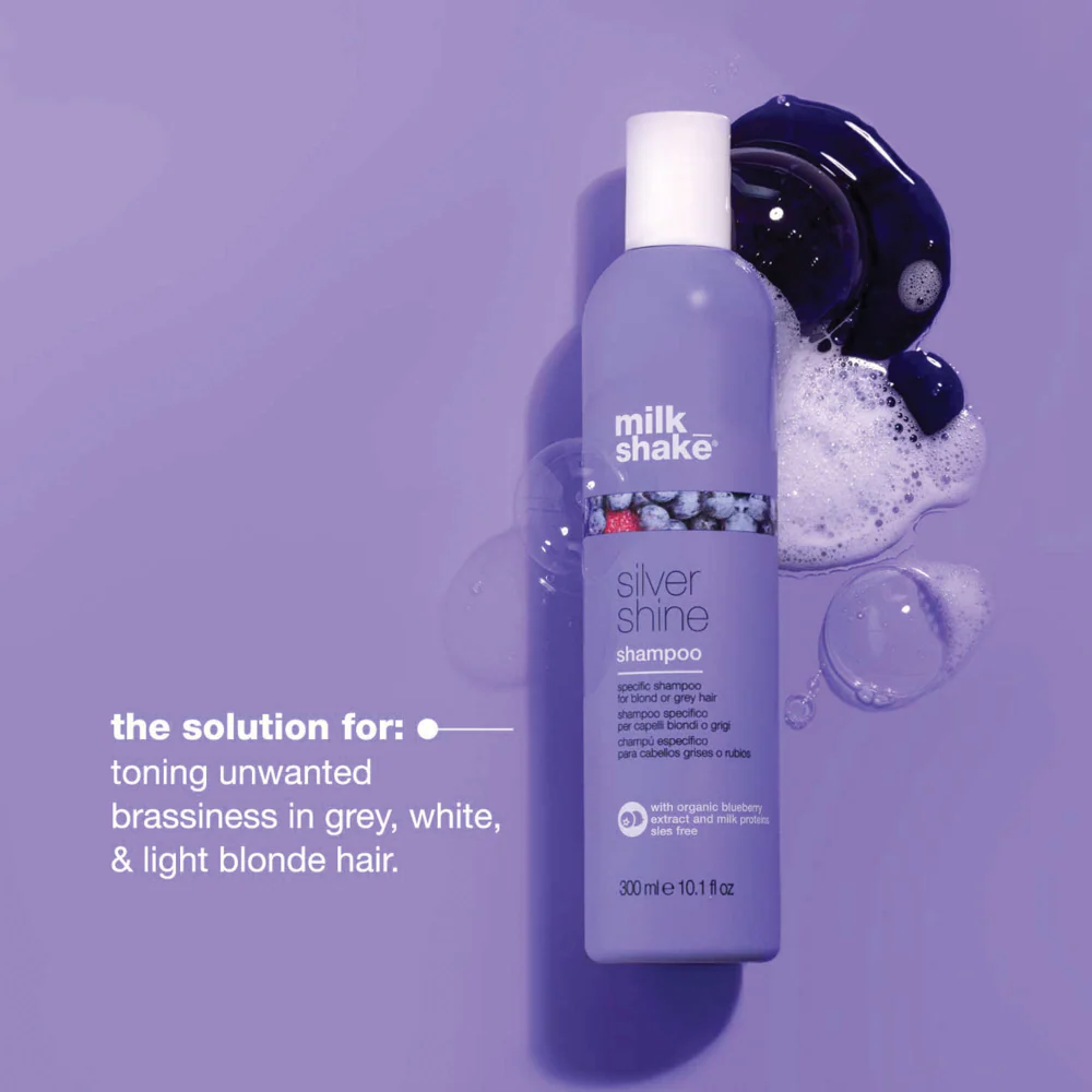 milk_shake Silver Shine Shampoo 300ml - Image 3