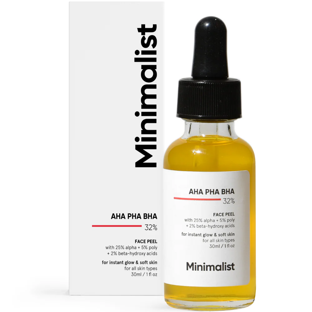 Minimalist AHA PHA BHA 32% Face Peel 30ml - Image 2