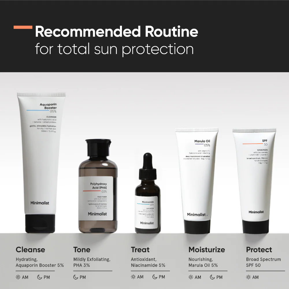 Minimalist Broadspectrum Sunscreen PA++++ SPF50 50g - Image 7